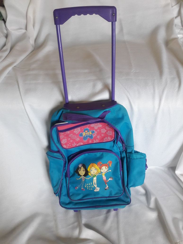 Kids rolling backpack