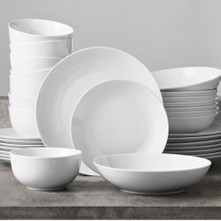 Members Mark 32-Piece Porcelain Dinnerware Set Brand New In Box