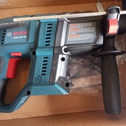 Bosch Rotary Hammer Drill 18v 3/ 4 " SDS-+ With Battery And Charger 