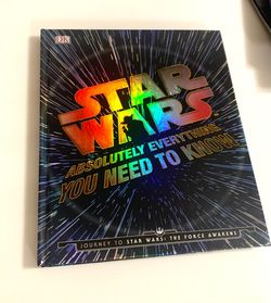 STAR WARS EVEYTHING YOU NEED TO KNOW BOOK / BRAND NEW