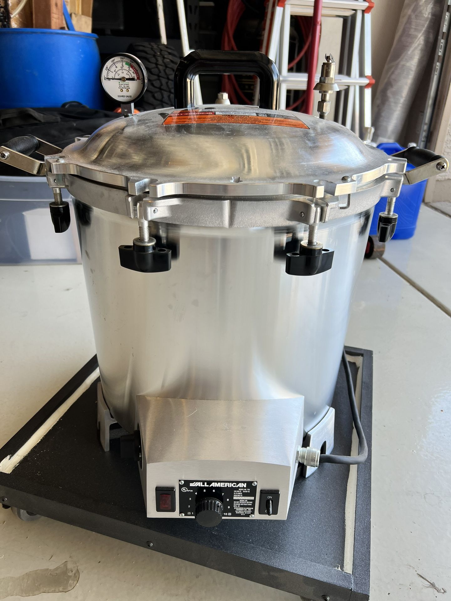 All American Large Bench top Autoclave Sterilizer 27.3 Qt