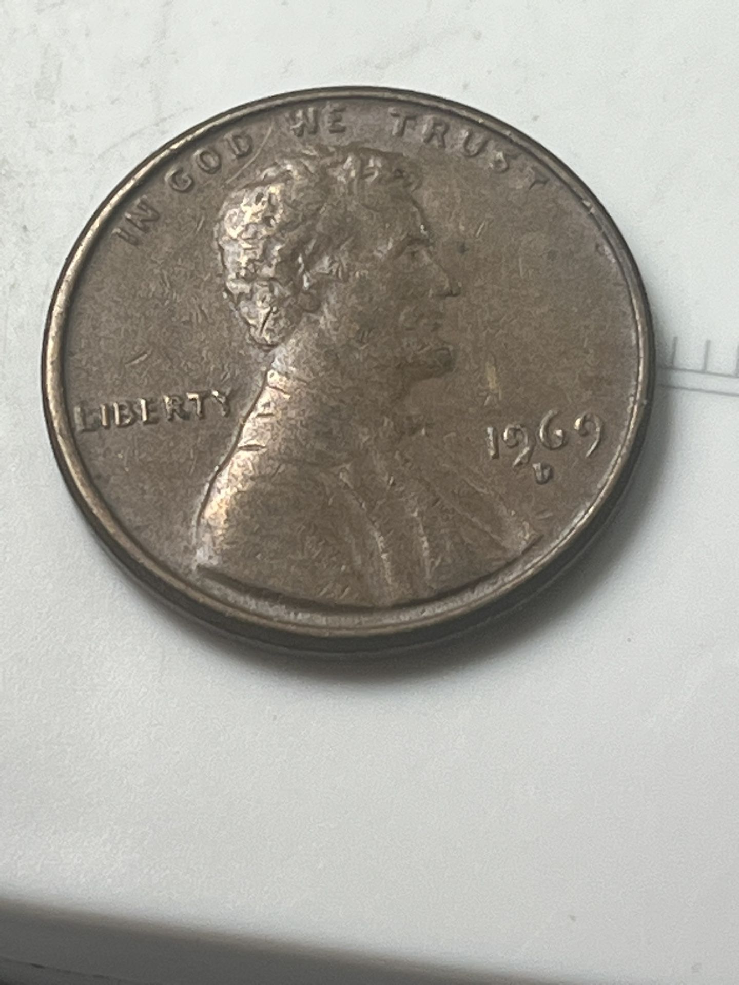1969 D Penny Floating Roof