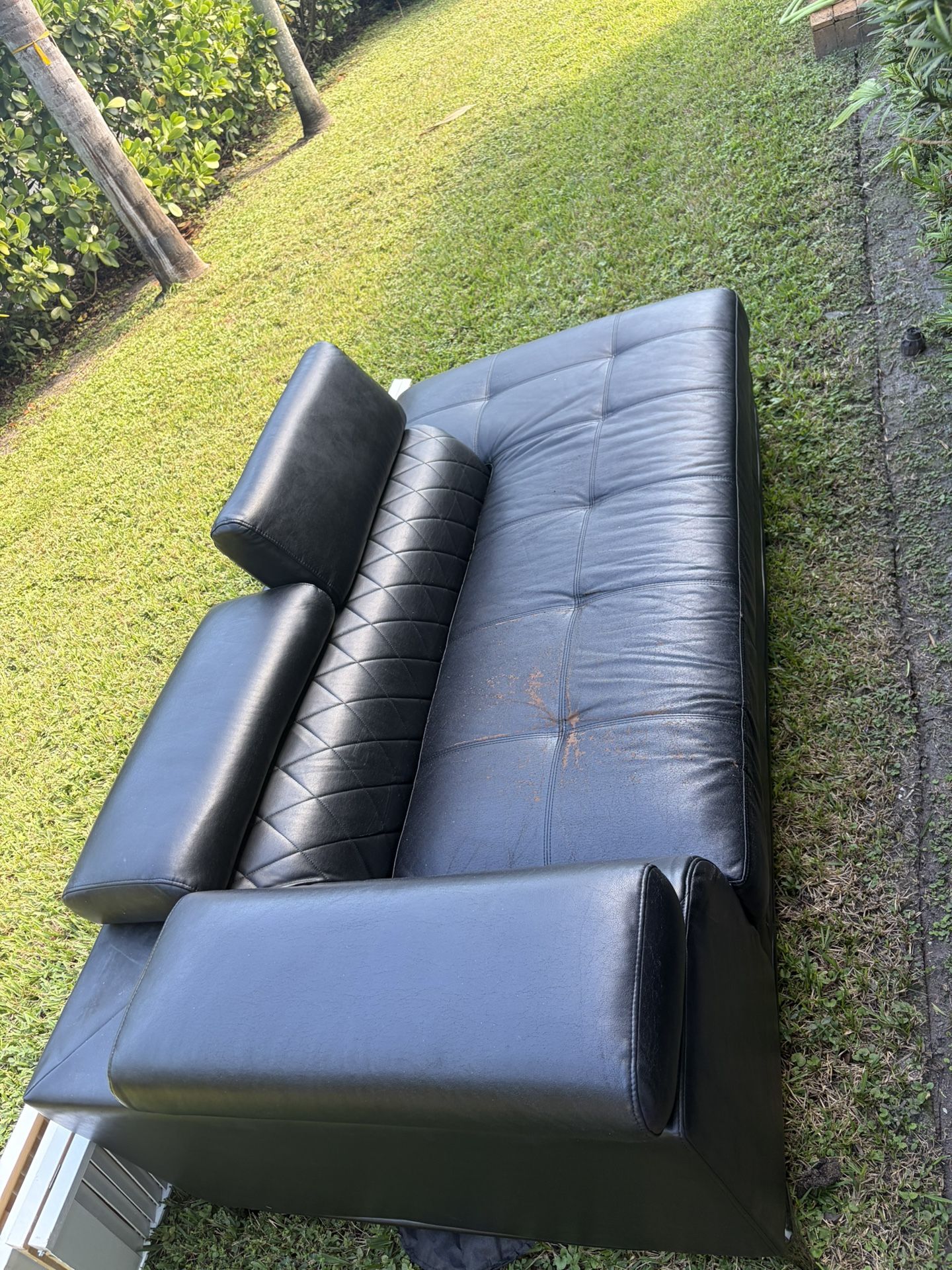 FREE - Black Couch 