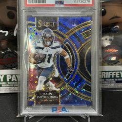 Jaxon Smith Njigba Select Blue Disco /25