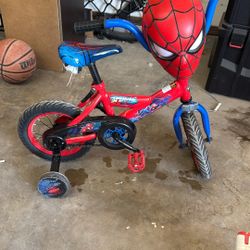 Kids Spider-Man Bike 