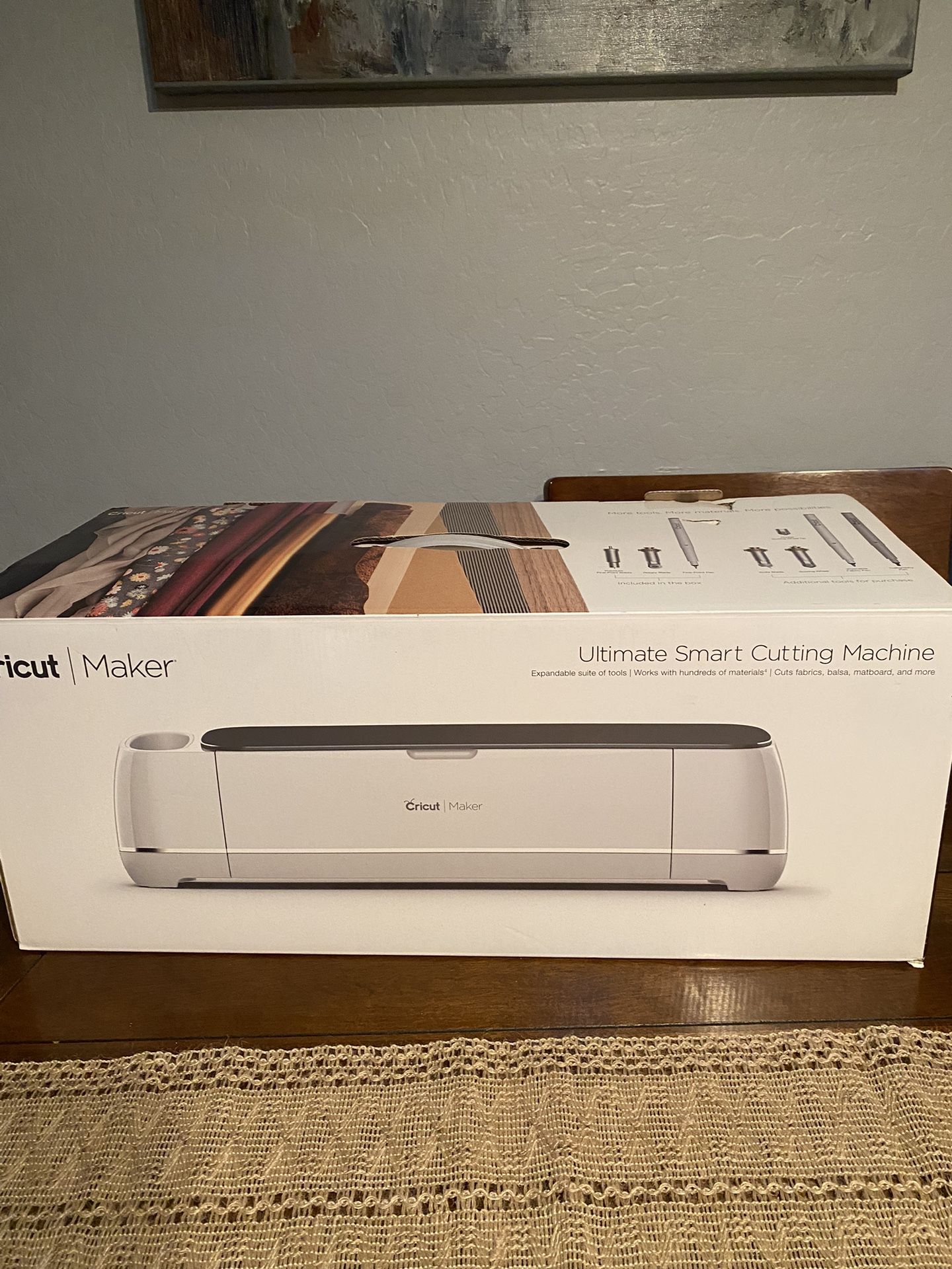 Cricut Maker And Supplies 