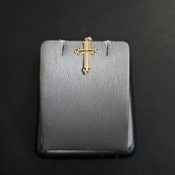 10k Gold Reversible Pendant