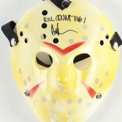 Ari Lehman Signed "Friday the 13th" Jason Voorhees Mask Inscribed "Kill Count 146!"