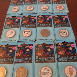 Sea Life Collector Coins 