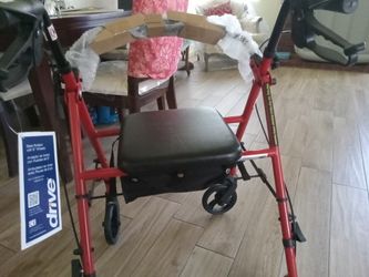 Drive Steel Rollator With 6" Wheels