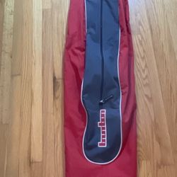 Vintage Burton 165 Snowboard Bag With Handle Carrier Case Travel - Red / Gray