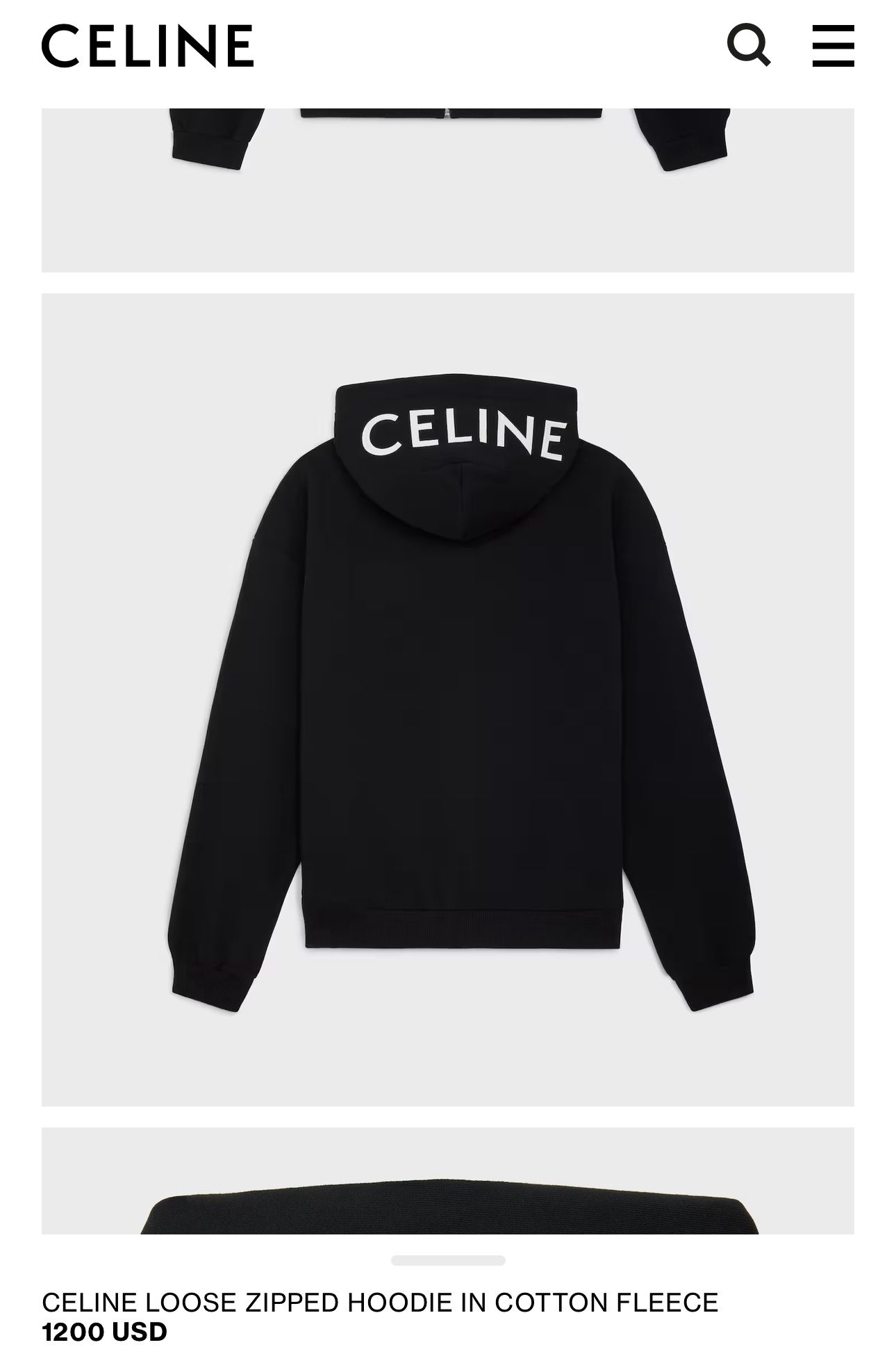 Celine Hoodie For SALE !
