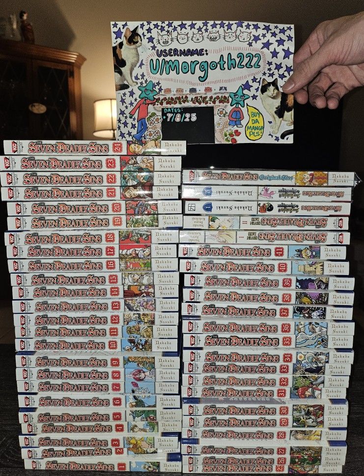 Seven Deadly Sins Vol 1-41 Amd Bonus Volumes