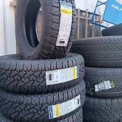 4 Llantas Nuevas Good Year All Terrains 235/75/15 Instaladas Y Balanceadas/ TIRES Installed And Balanced