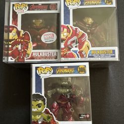 Hulk busters Funko Pop! Selling As Set  Won’t Split 