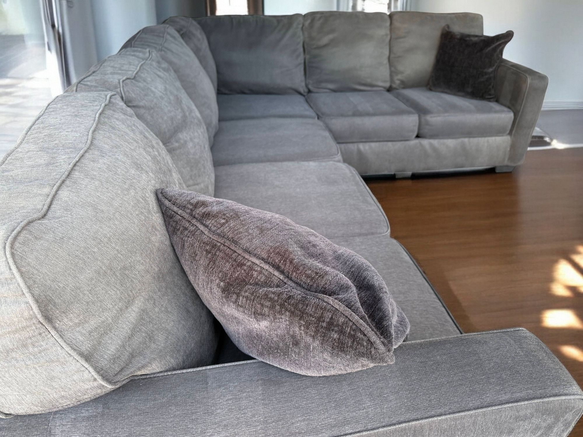 Charcoal Black Ashley Furniture Sectional Sofa
