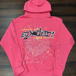 Pink Sp5der Hoodie