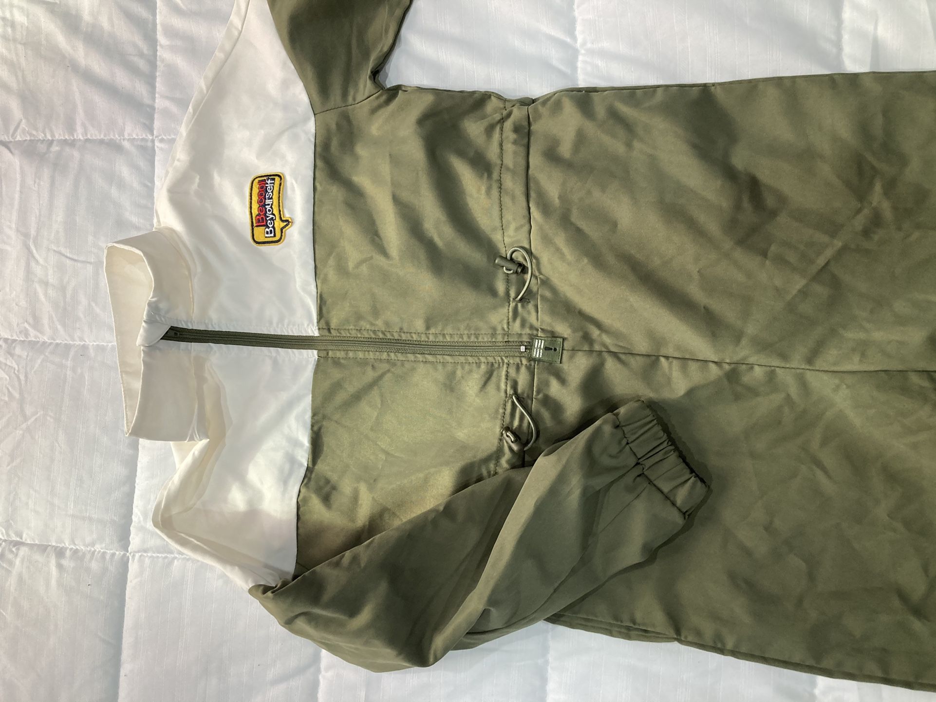 Outfit could be a kids Halloween costume aviator suit