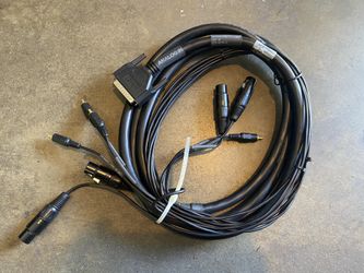 AVID PROFESSIONAL LINE-IN SNAKE ANALOG AUDIO 12' CABLE