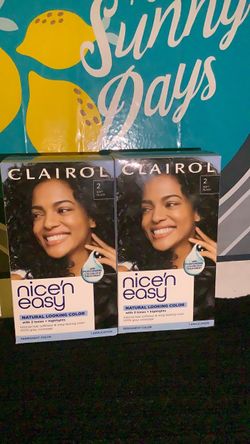 2 -Hair dye (soft black) 2 for $10