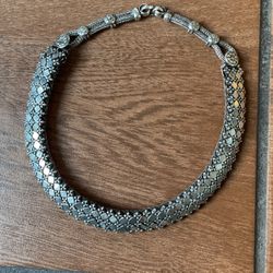 Collar De Plata Real