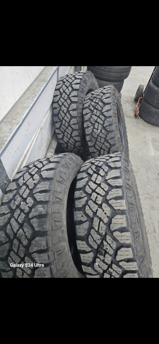 4 Goodyear WRANGLER 275/65/18