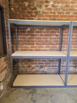 Warehouse Shelving 60 in W x 24 in D Boltless Warehouse Shelves Garage Storage Racks 3 Tier Stronger Than Homedepot And Lowes Delivery Available