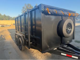 Diamond wall dump trailer 2027 12 ft !