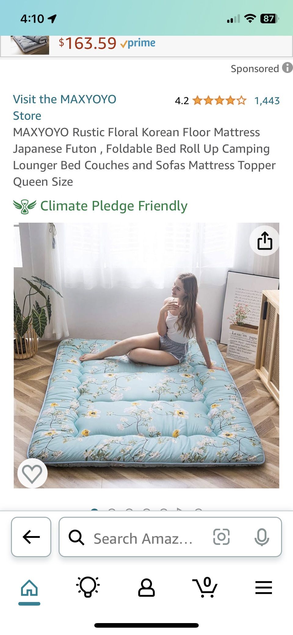 New Maxyoyo Korean Floor Mattress