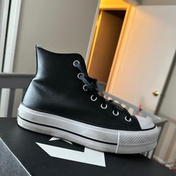 Leather Converse