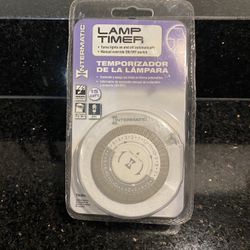 Intermatic Lamp Timer 15 Amps CFL Automatic Lights On/Off with Override Switch