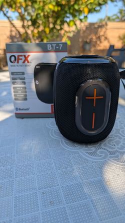 QFX Portable Bluetooth speaker