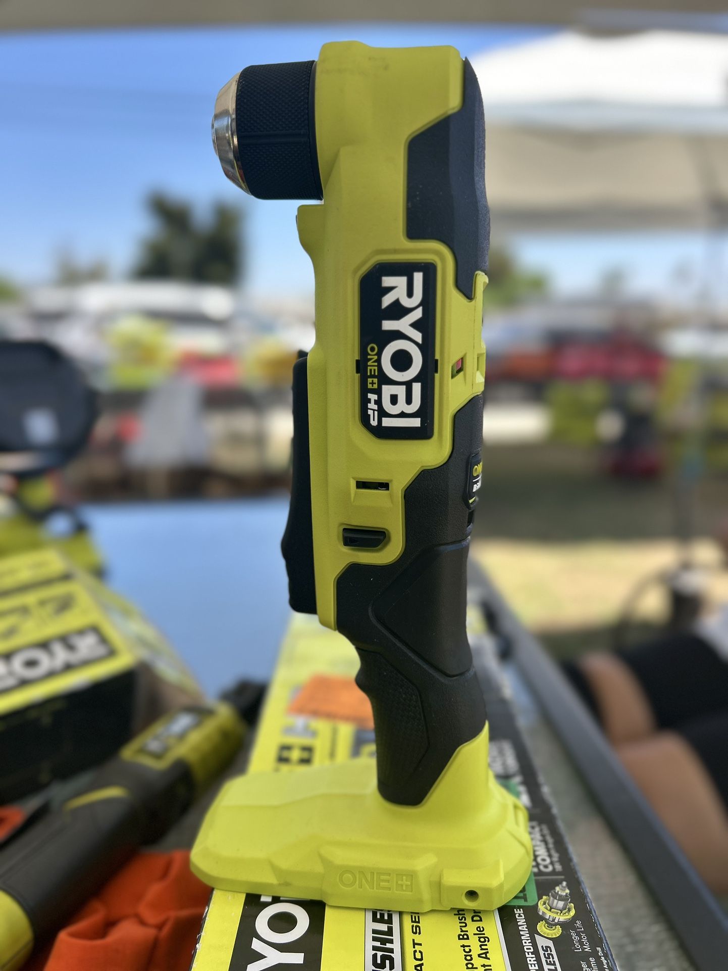 Ryobi angle drill 18 v