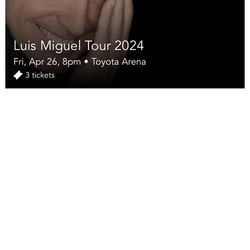 Luis Miguel Concert Tickets