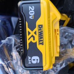 Dewalt 20v Xr 6AH Battery 