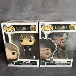 Funko Pop Marvel Loki, Set Of 2