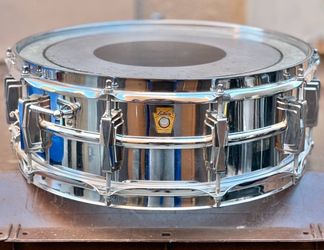 Vintage Ludwig 1966 Supraphonic Snare Drum 5x14 60's Supra-Phonic LM-400 NICE!