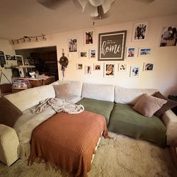 Cream couch
