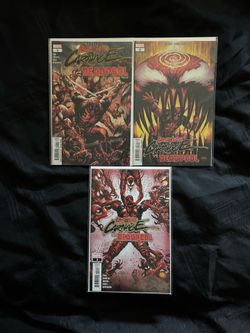 Marvel Absolute Carnage vs Deadpool (2019) 1 2 3 Variant NM/VF Complete Set
