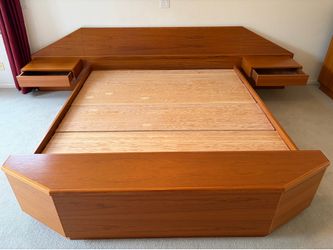 King size platform bed frame!