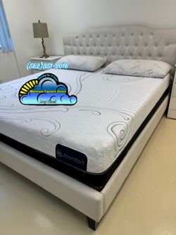 King size diamond bed frame only