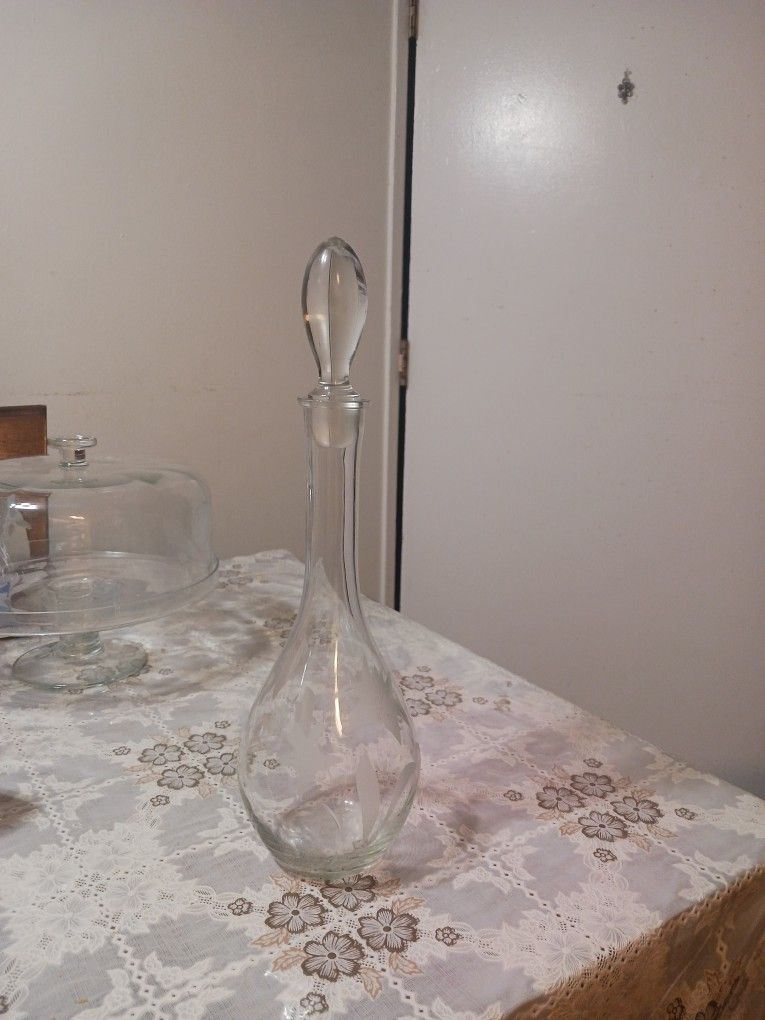 Pieza De Cristal Para Poner Vino