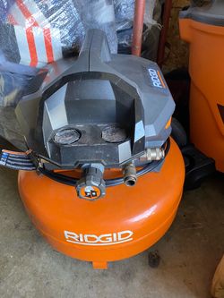 Ridgid Air compressor 6 gallon