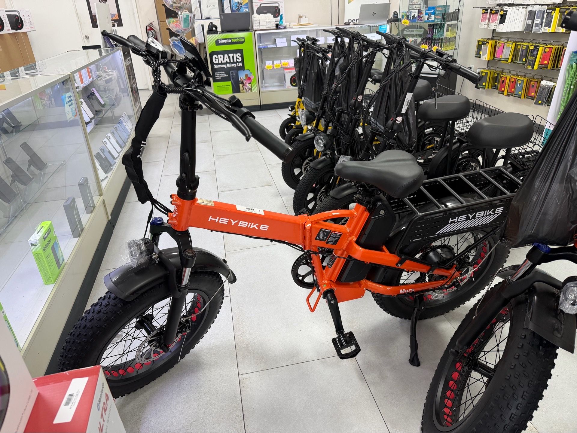 Heybike Mars 2.0 Electric Bicycle 28MPH! Finance For $50 Down Payment!!