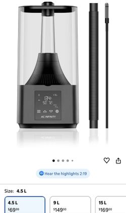 Humidifier AC Infinite