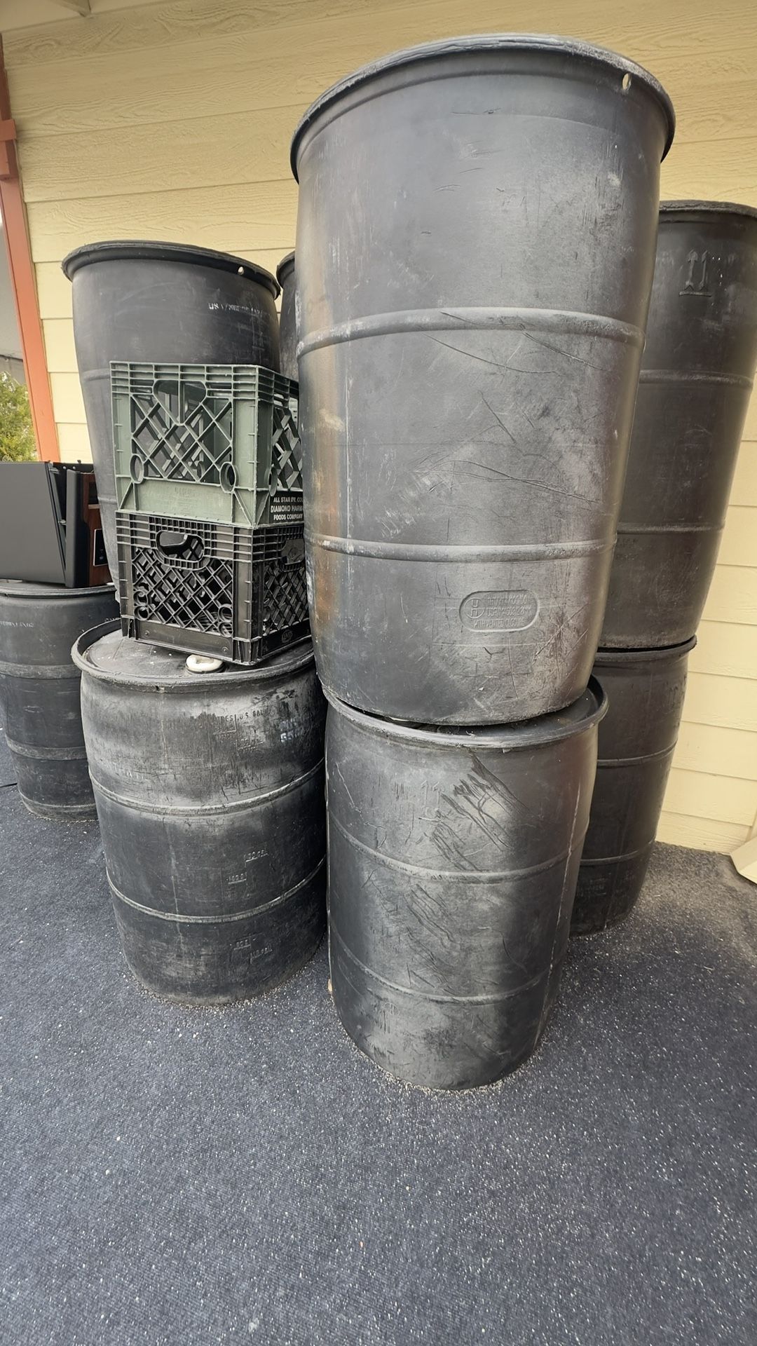 Event Supplies? Large Barrels & Table Cloths