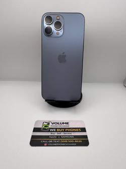 Apple iPhone 13 Pro Max 128gb Sim Unlocked Blue Battery 85%