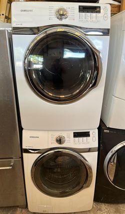 Samsung Front Load Washing Machine White Stackable
