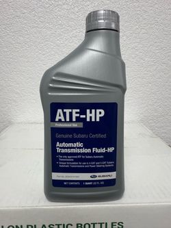 Genuine Subaru ATF-HP Automatic Transmission Fluid – 1 Quart OEM