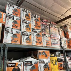 Rigid Shop Vacs / Shop Vacs ! Condition Vary - Prices Vary - Sizes Vary 
